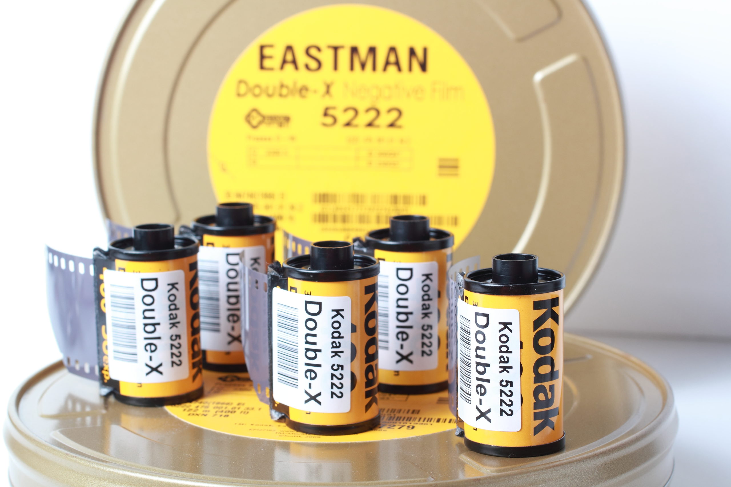 KODAK EASTMAN DOUBLE-X 5222 B&W Negative Film (1x 35mm Roll Film, 36  Exposures) $7.99 - PicClick